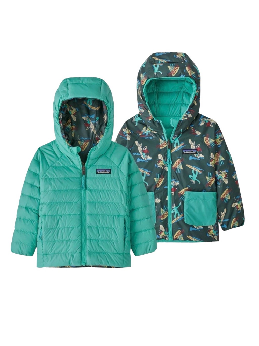 PATAGONIA Baby Reversible Down Sweater Hoody